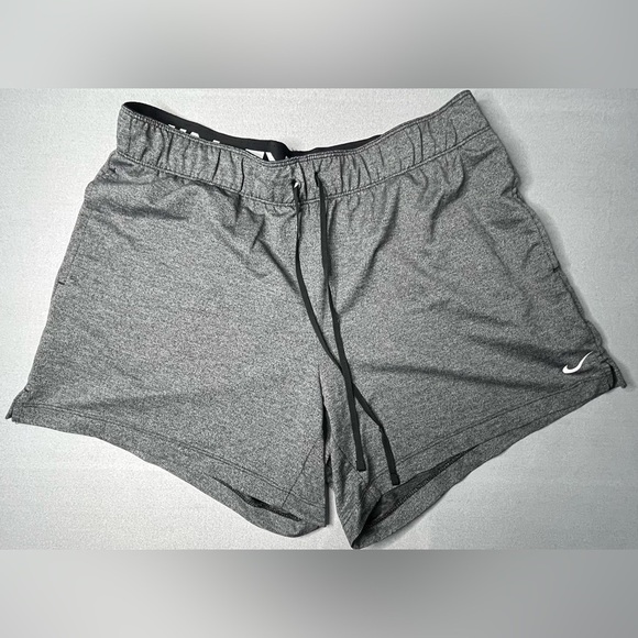 Nike Dark Gray Dri-Fit Shorts - Picture 1 of 5